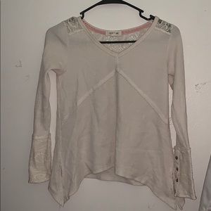 Long sleeve knit top